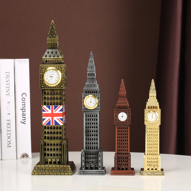 Landmark Building Ornaments Metal Model Big Ben Model Birthday Gift Gift London Souvenir Living Room Ornaments Landmark Building Ornaments Metal Model Big Ben Model Birthday Gift Gift London Souvenir Living Room Ornaments