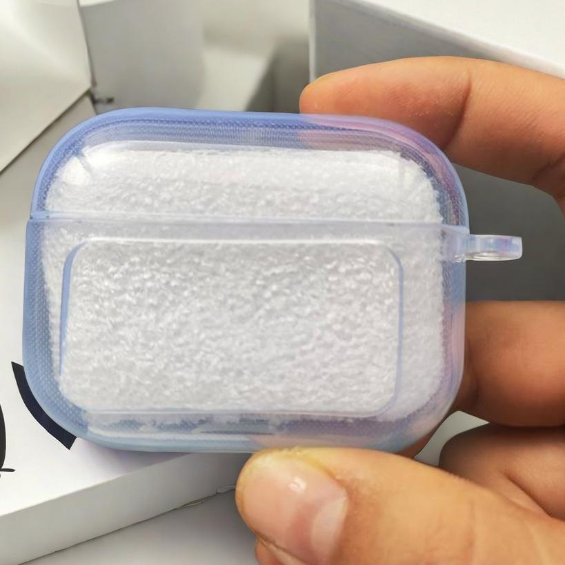 新款tpu带显示屏A9PRO耳机壳适用华强北A12Pro蓝牙耳机透明保护套