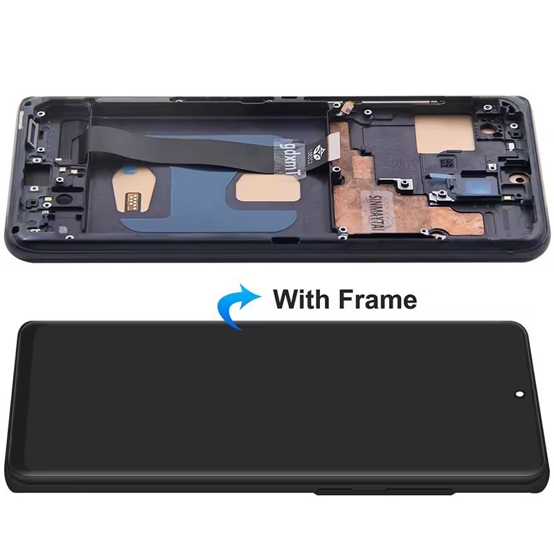 Samsung S20UltraアセンブリSumsungSM-G988USM-G988BディスプレイOLEDスクリーンに適しています。|undefined