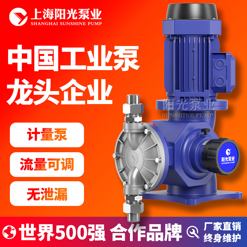 DJ-D型机械驱动隔膜式计量泵厂家阳光泵业多材质可定