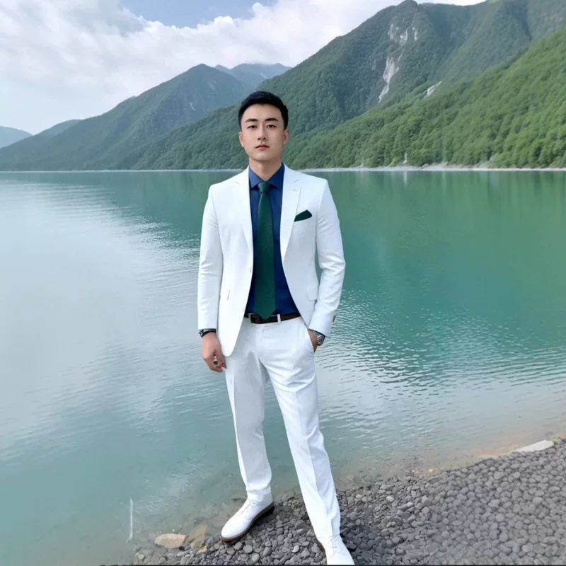 Цветные модные летние брюки, тренд overall, свободные прямые, slim fit