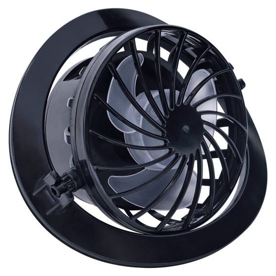 Hat fan accessories set solar USB charging 360 ° rotating portable installation removable in stock wholesale