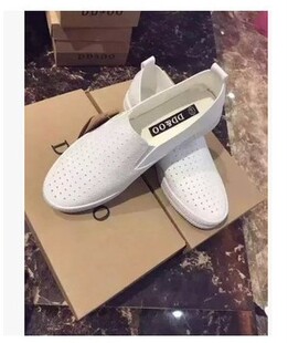 DDOO wholesale spring and summer white shoes flat canvas shoes women's casual shoes hollow breathable shoes White shoes 6661