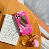 Barbie зеркальце, помпон