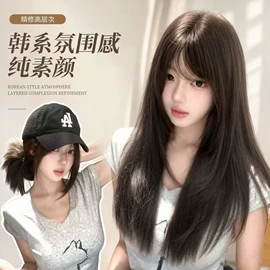 假发长卷发;长直发假发;假发马尾
