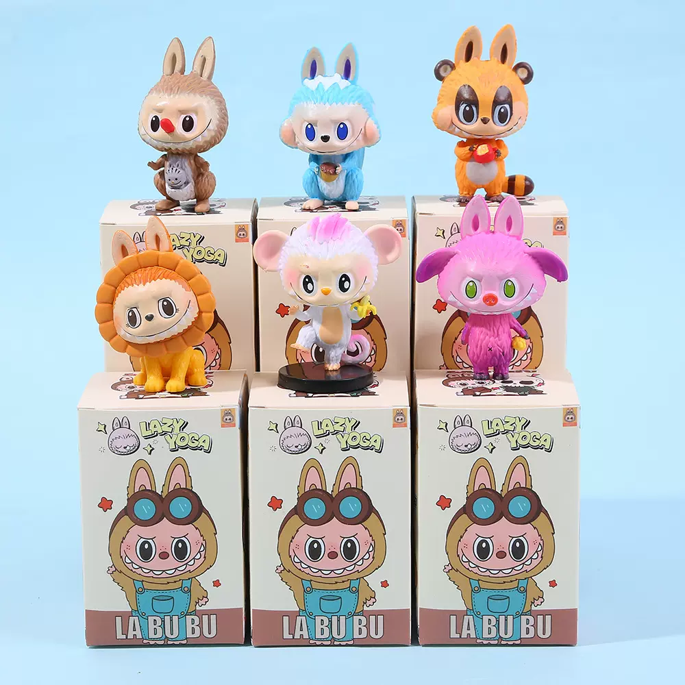 批发精灵玩具BUBU确定款手办盲盒潮玩礼物少女桌面卡通公仔摆件