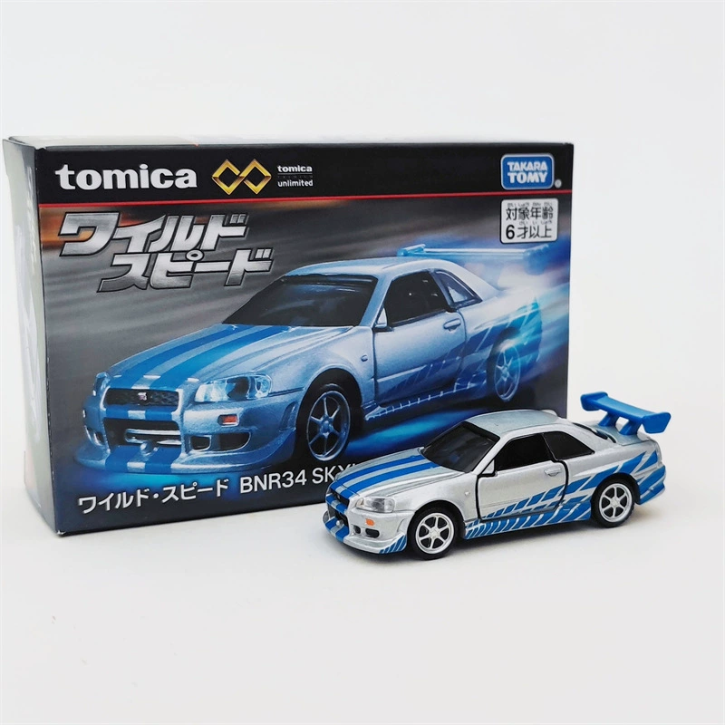 Настоящий Domeka Infinite сплавной Car Mustang GTR Fast and Furious Back to the Future коллекционная модель автомобиля