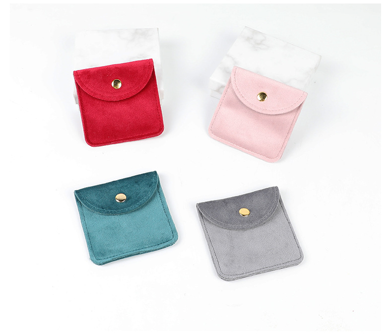 10g Weight Gift Wrapping Supplies Event & Party Supplies Jewelry Packaging Bags Classification 1 Piece Quantity Daily Occasion Flannel Material Solid Color Pattern Elegant, Simple Style Style 1 Piece Cloth Flannel Elegant Simple Style Daily Solid Color Jewelry Packaging Bags 3