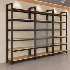 超市货架置物架多层货柜多功能架子简易样品陈列化妆品产品展示柜