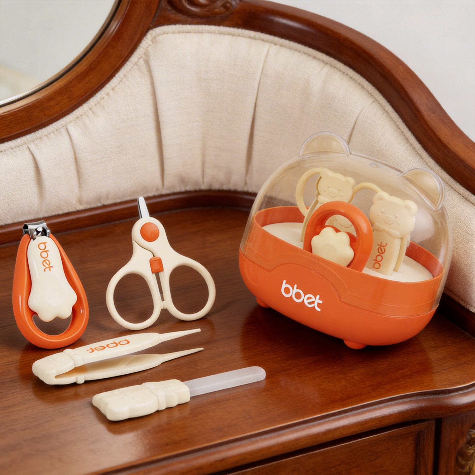 Baby Nail Clipper Set Combination Children's Care Tools Baby Scissors and Nippers Newborn Baby Nail Clippers Customized