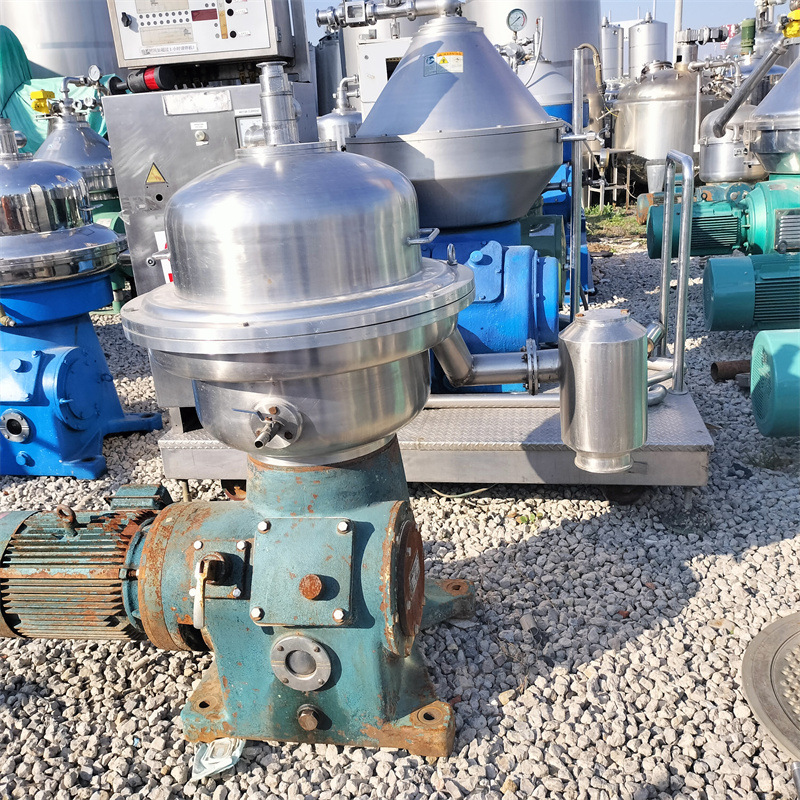 回收二手碟片离心机  不锈钢固液分离机  化工真空自动化分离机