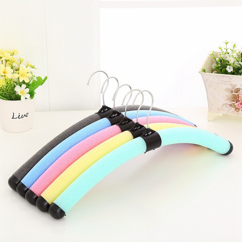 Children's Colorful Foam Hangers, Sponge Hangers, Cheap Hangers for Clothing Stores, Freely Bendable, Recommended for Street Stalls