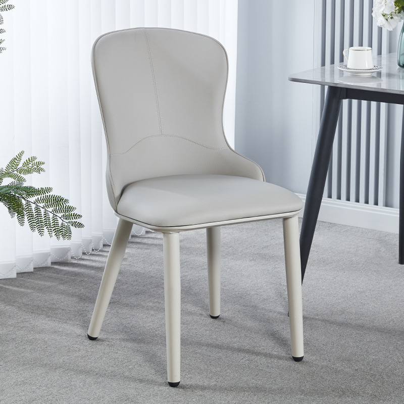 Silla de comedor moderna y simple silla de comedor de lujo ligera silla de comedor silla de mahjong confortable silla de recepción silla de hotel