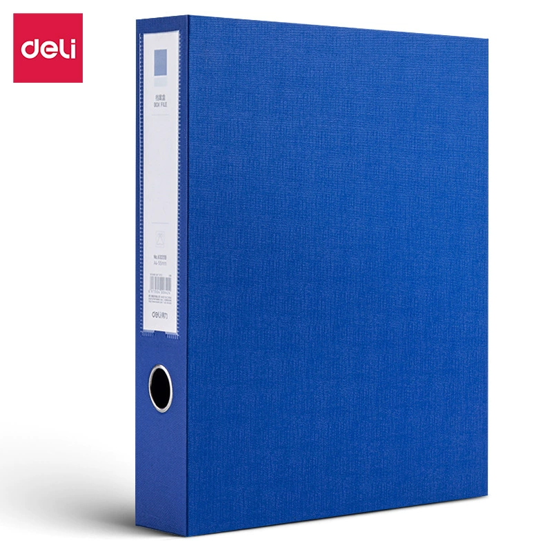 Deli 63209 A4/PVC коробка для файлов с магнитной пряжкой, утолщенная коробка для файлов, информационная коробка 35 мм/55 мм