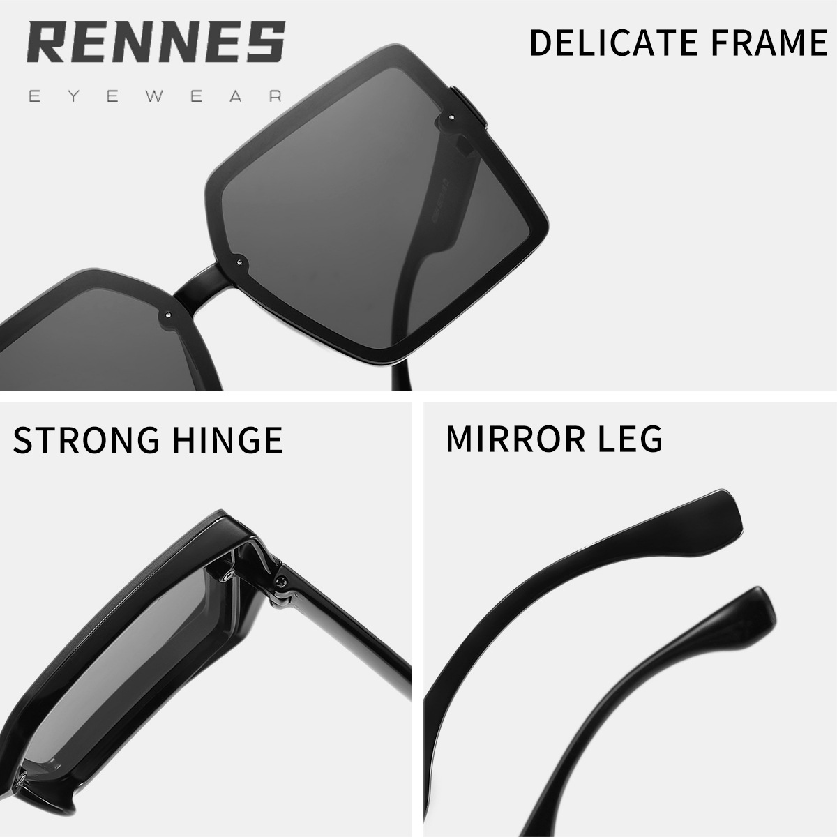 2024 nuevo estilo coreano al por mayor elegante marco cara-mirando pequeñas gafas de sol de alto grado calle tiro moda al aire libre gafas de sol