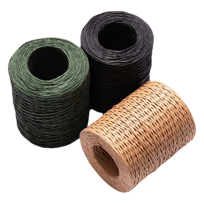 Alambre de hierro envuelto en papel embalaje de la flor corbata alambre DIY hecho a mano flor varilla de hierro varilla material flor tienda jardinería decoración hierro alambre