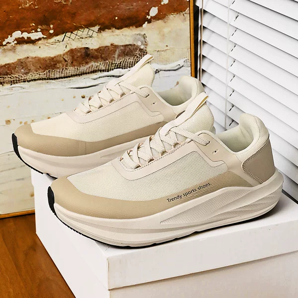 Wide-Toe Men's Shoes for Autumn, Size 45, Large Size 46, Wide-Footed, Extra Wide, Extra Large Sports Shoes, Youth Soft-Soled Running Shoes
