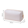 蓓恋 Polyurethane handheld brand cosmetic bag, cute waterproof bag, organizer bag