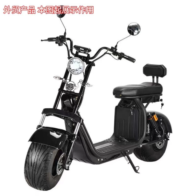 Экспорт электрического мотоцикла скутера с двойным колесом и широкими шинами для взрослых скутеров для мужчин и женщин, двигатель высокой мощности, литиевая батарея 3000 Вт