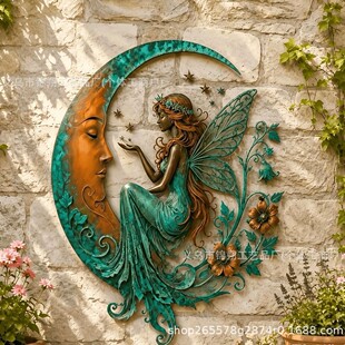 �羳��Ʒ Moon Fairy Wall Decor �������Ӡ��b��F�|��ˇƷ���