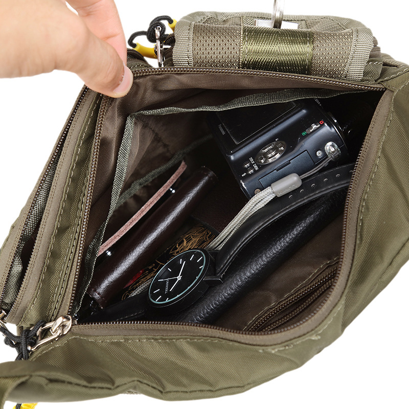 Nuevo cross-border mochila anti-robo multifuncional bolso de teléfono móvil para hombres montaña mochila deportiva al aire libre bolso de cintura para hombres