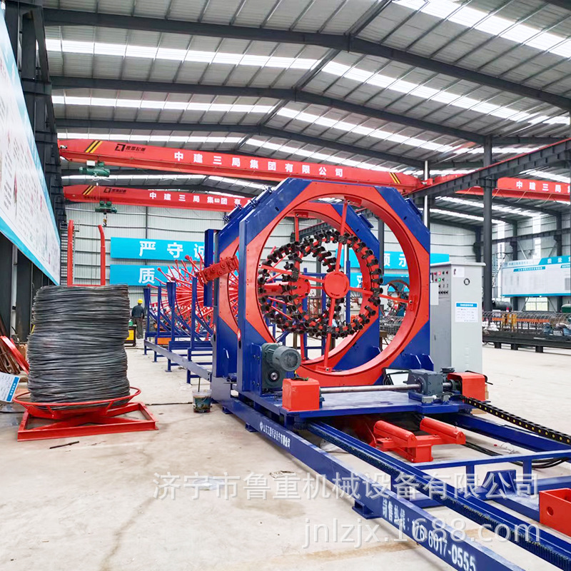 供应二手2米数控钢筋笼滚焊机 2000型智能钢筋滚笼机钢筋笼成型机