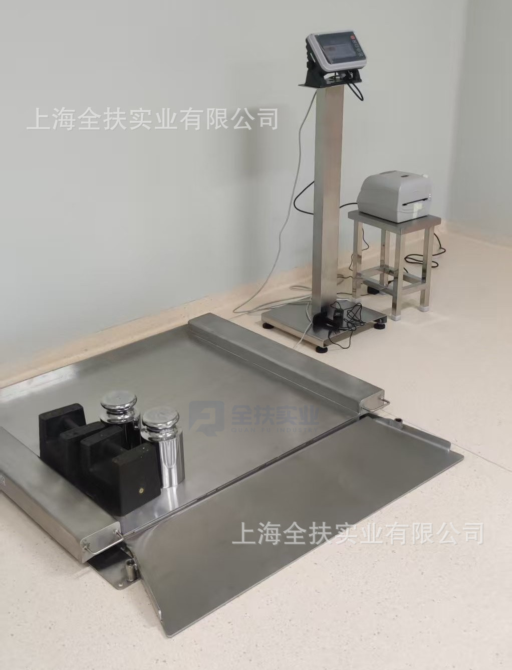 不锈钢超低地磅秤