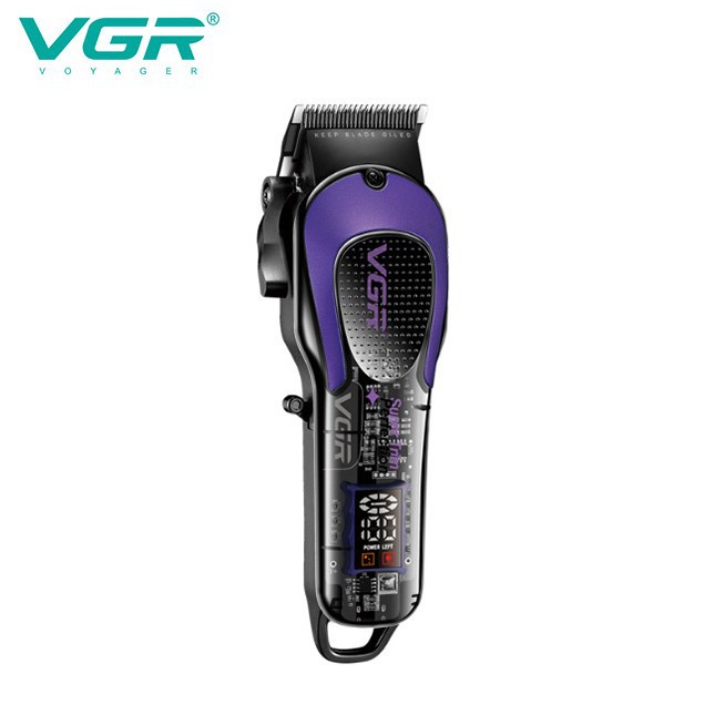 Electric Hair Clipper USB Rechargeable Digital Display Men Professional for Salons Home Appliances Personal Care_voghion.com