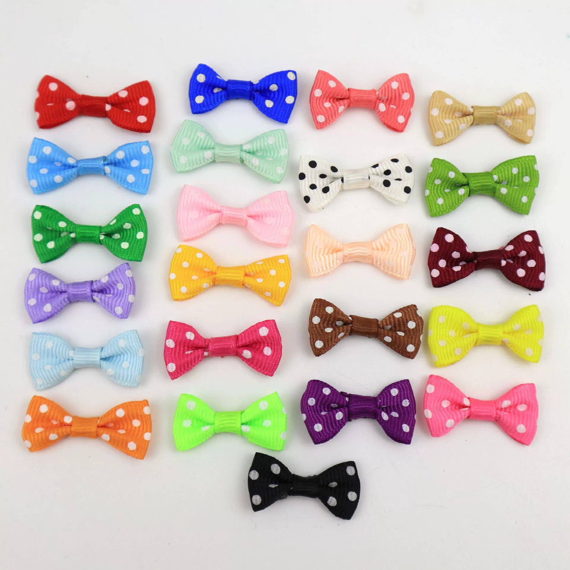 Ребро 1,5 см с принтом в белый горошек, детская одежда, игрушки, декоративные аксессуары, маленький галстук-бабочка, лента в наличии