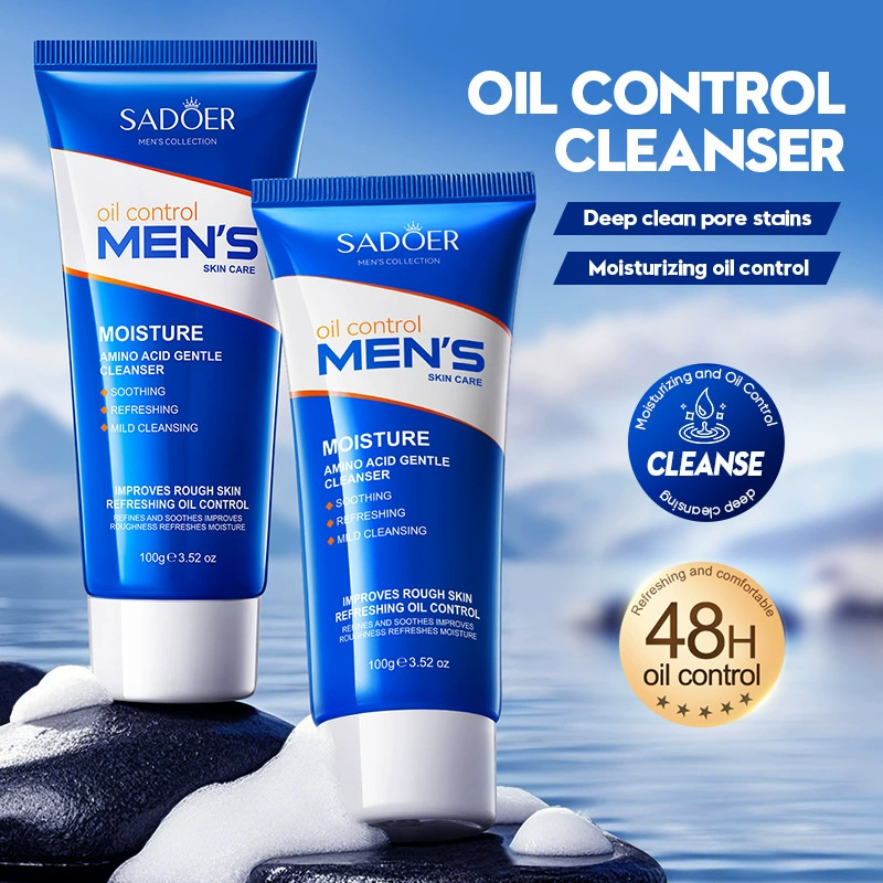 Очищающее средство для лица SADOER Amino Acid Gentle Facial Cleanser, глубокое очищение, оптовая торговля через границу