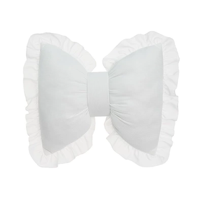 Car Headrest and Lumbar Support, Headrest - small-waffle-white-waist-lace-trim