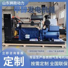 甲醇发电机组油田钻井平台300KW天然气生物质秸秆沼气燃气发电机