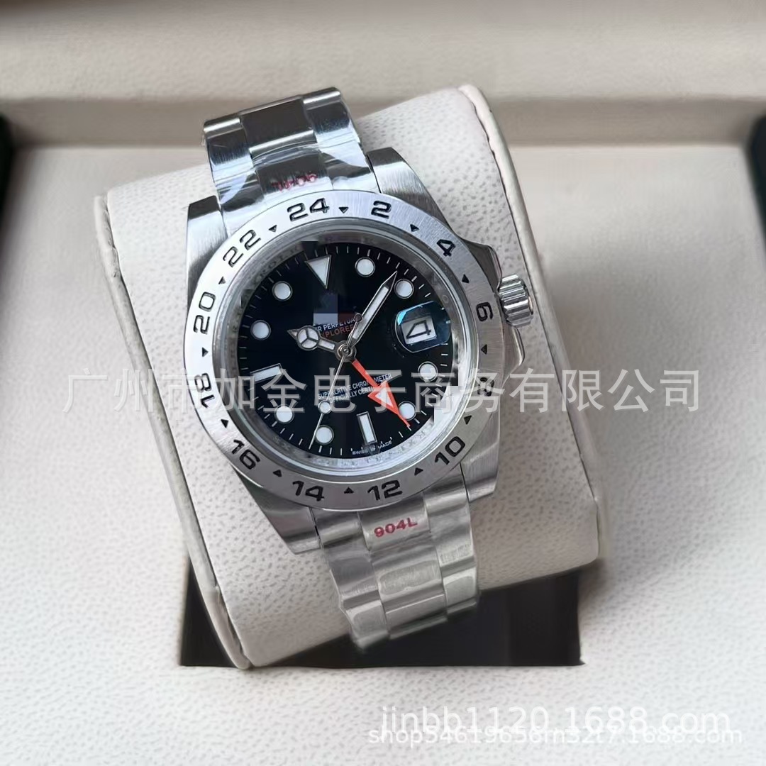 C工場VSEWGM労家力水鬼士グリーンGMT非機械両地時間尼治腕時計対外貿易クロスボーダー世代