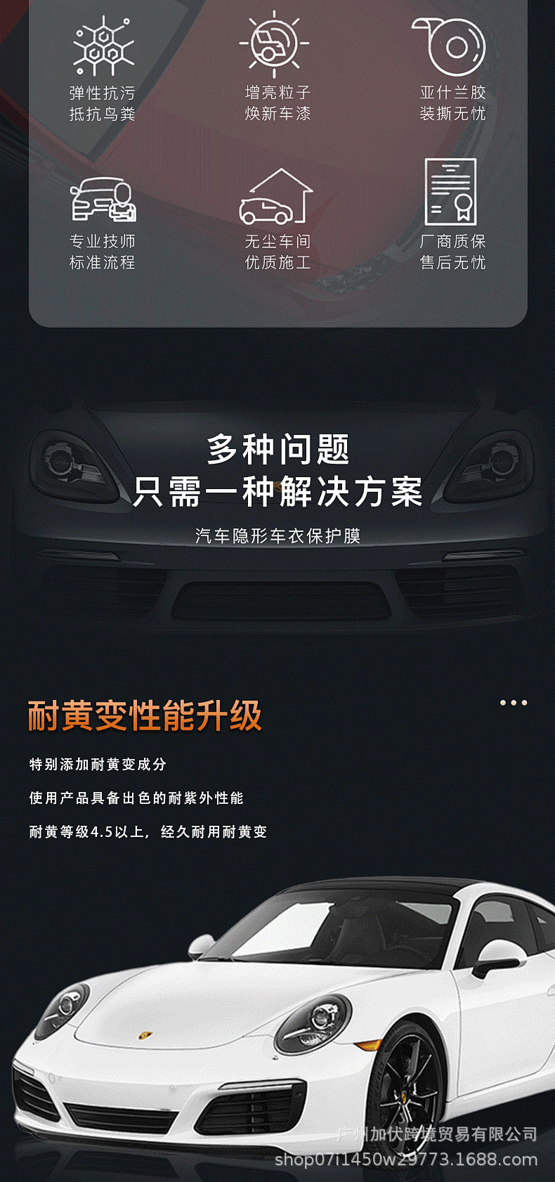 TPU Invisible Car Film Auto Repair Scratch Resistant Paint Protection