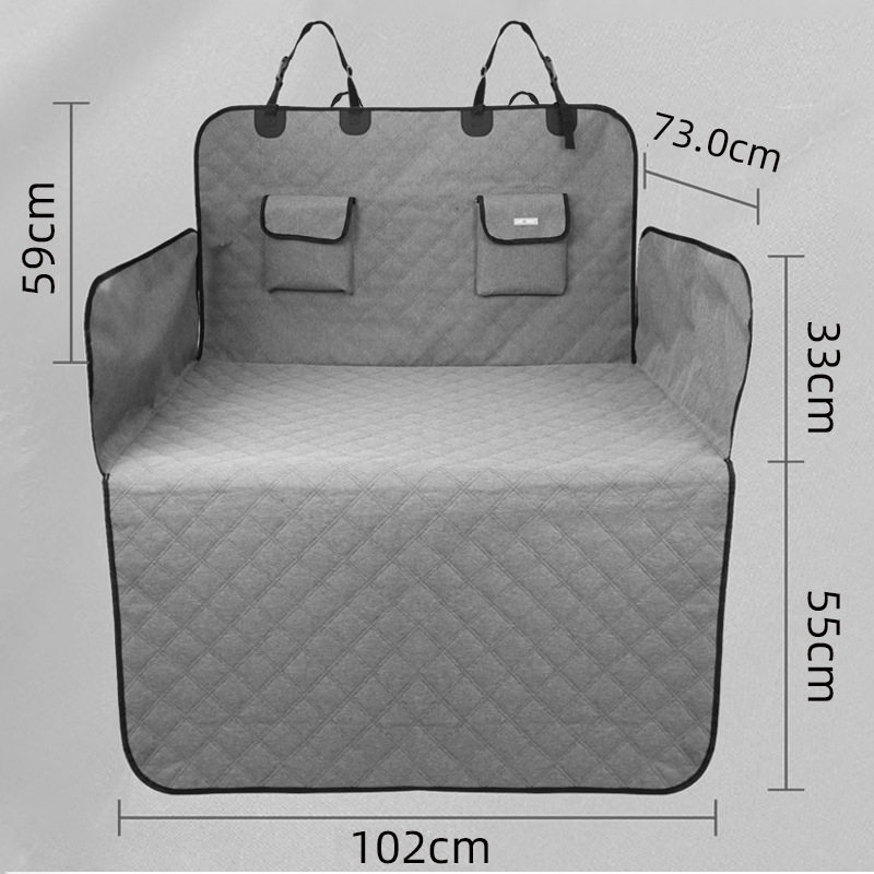 Amazon trunk Car Pet Mat universal car trunk mat cloth anti-dirty waterproof car dog cushion