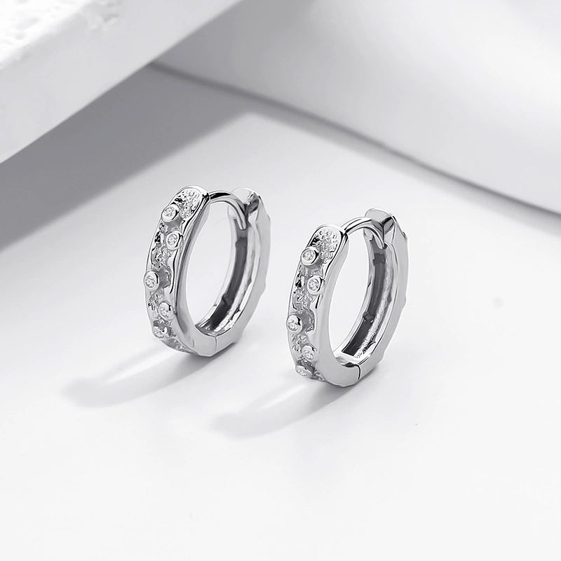 Серьги, корейский стиль, серебро 925 пробы, интернет-знаменитость
