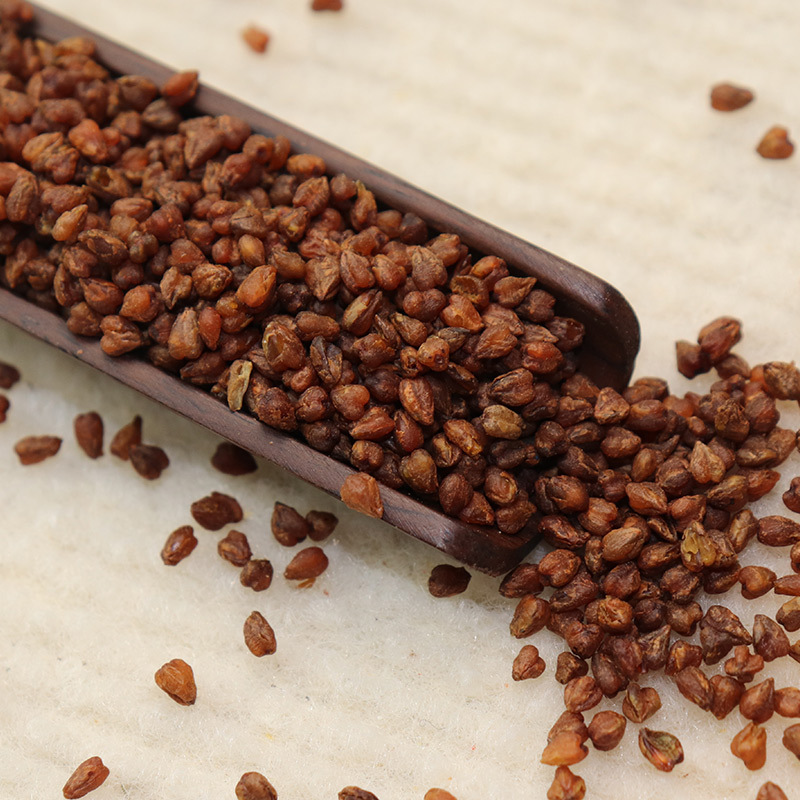 Black Tartary Buckwheat Tea Hei Ku Qiao Roasted Whole Grain Herbal Tea 500g Bag quality and texture
