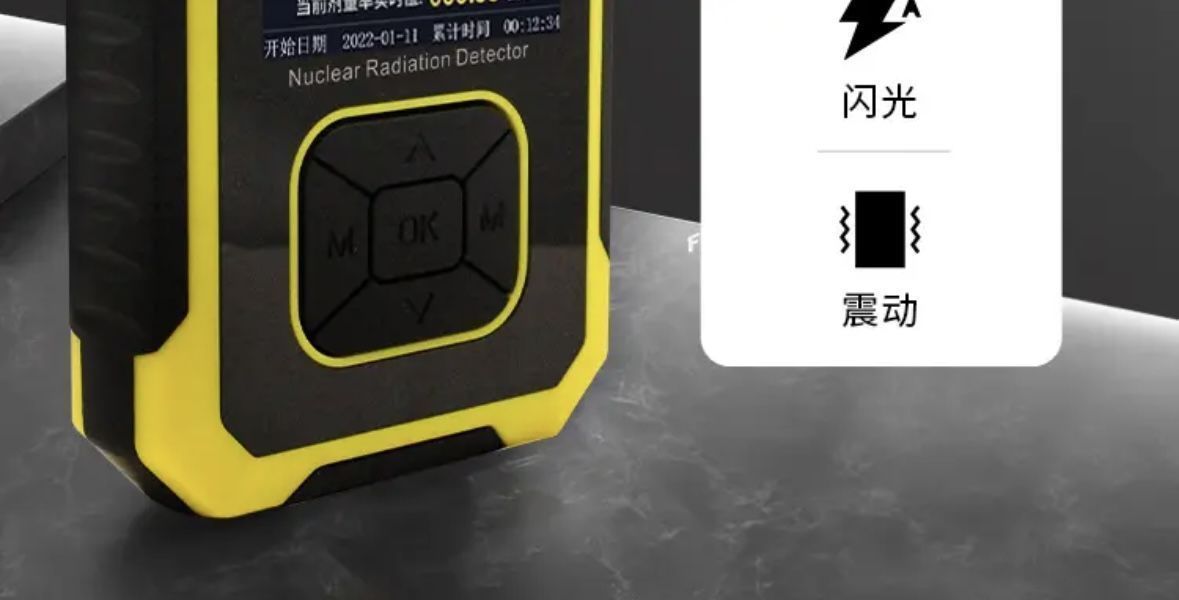 FANXIANG Nuclear Radiation Detector for Building Materials, Radiation Alarm Device, X Y B Ray Detection Pen
