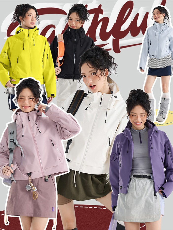Short spring travel jacket