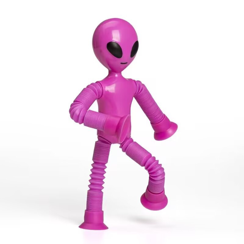 跨境新品外星人百变造型伸缩管玩具趣味益智解压拉伸管减压拉伸玩详情9