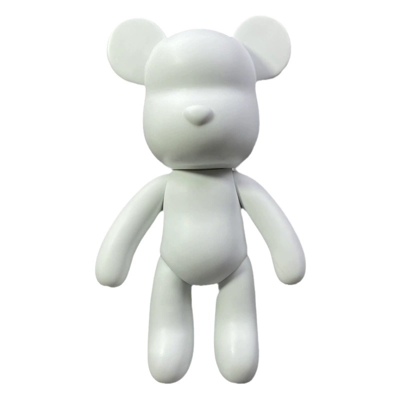 Чистый красный жестокий медведь жидкий медведь белый эмбрион оптом чистый красный ручной DIY украшения жидкий кролик строительный блок медведь Заводская поставка