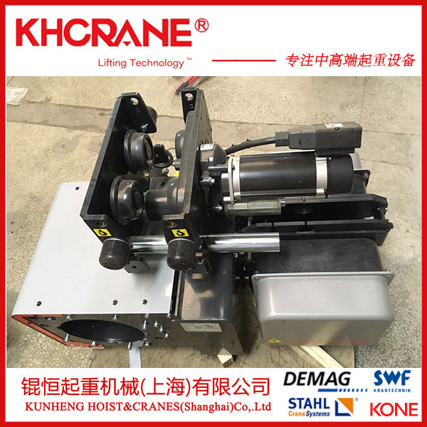125kg科尼KONE电动葫芦配KBK轻轨吊单梁起重机，KBK铝轨，悬臂吊