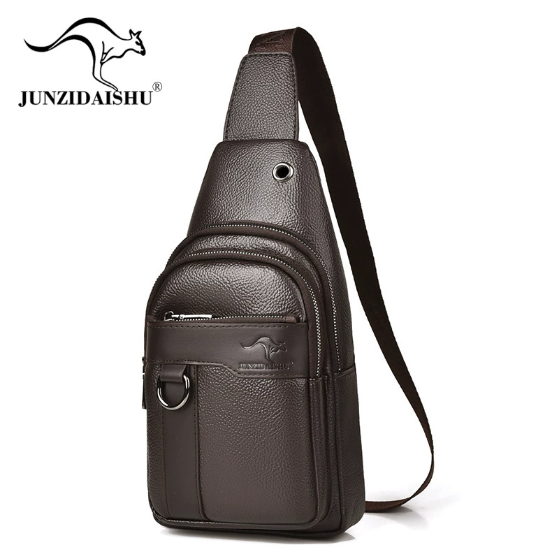 Polyurethane chest bag, bag strap one shoulder, trend sports backpack, belt bag, Korean style