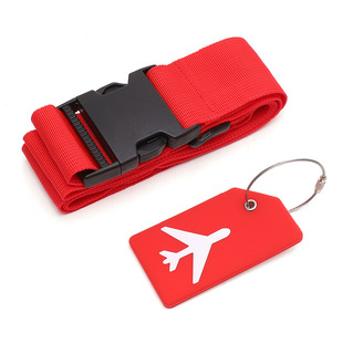 Amazon one-word suitcase packing strap adjustable trolley case binding fixed strap belt buckle binding strap