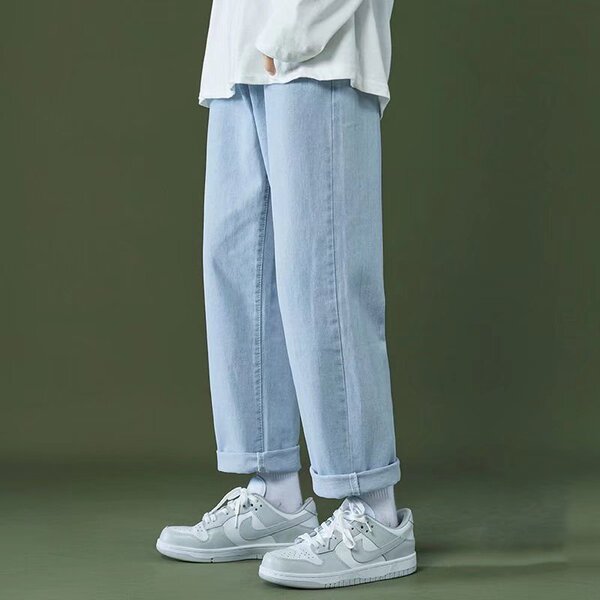demi-season autumn jeans