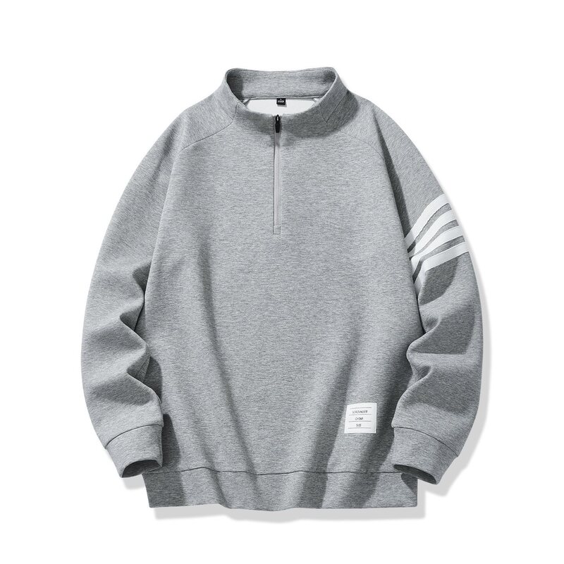 L-8Xl 2026 New Style Half-Zip Stand Collar Sweatshirt for Men and Women, Oversized Design, Thickened Jacket with Fleece Lining L-8Xl 2026 New Style Half-Zip Stand Collar Sweatshirt for Men and Women, Oversized Design, Thickened Jacket with Fleece Lining