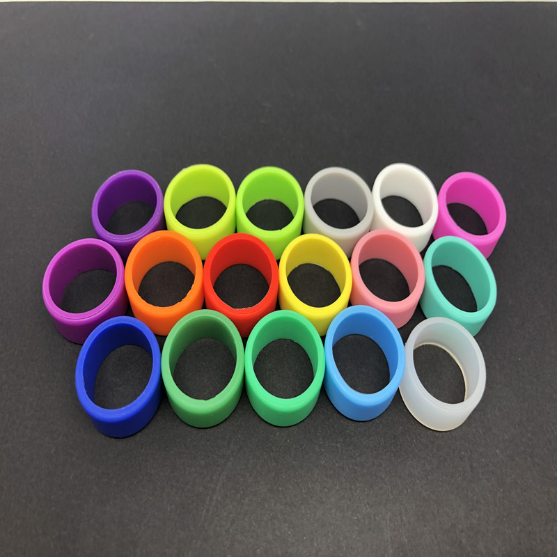 硅胶戒指弧形电子烟指环汽车钥匙扣配件橡胶戒指防滑圈