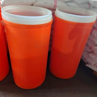 定PE活虾桶可套叠海鲜养殖桶加厚大口龙虾周转运输塑料桶