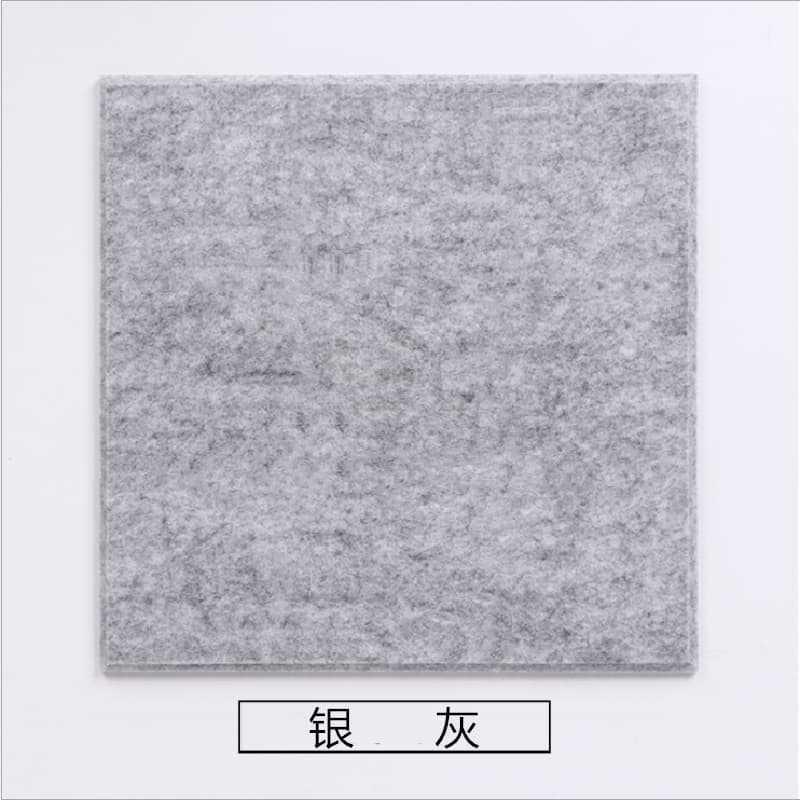 定制毛毡板彩色加厚吸音板聚酯纤维自粘照片墙毛毡软木条幼儿园|undefined