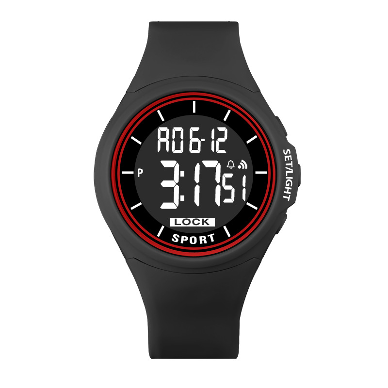 Nuevo simple estudiante deportes al aire libre multifuncional reloj despertador luminoso moda electrónica fábrica por mayor